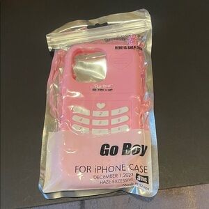 Pink Barbie I phone 13 pro case